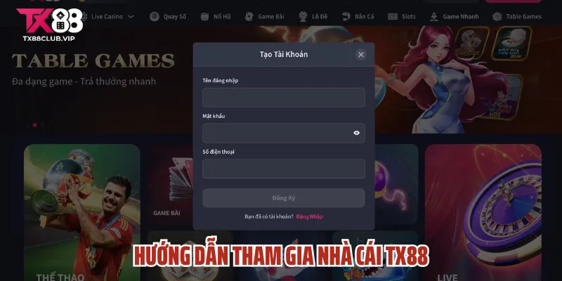 Nhà Cái Tx88
